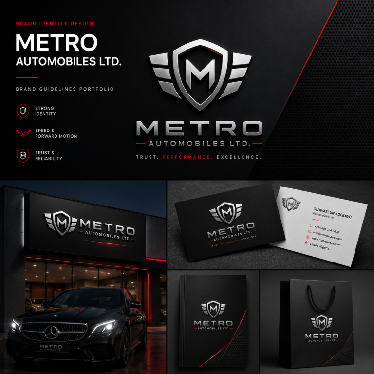 Brand Identity: Metro Automobiles